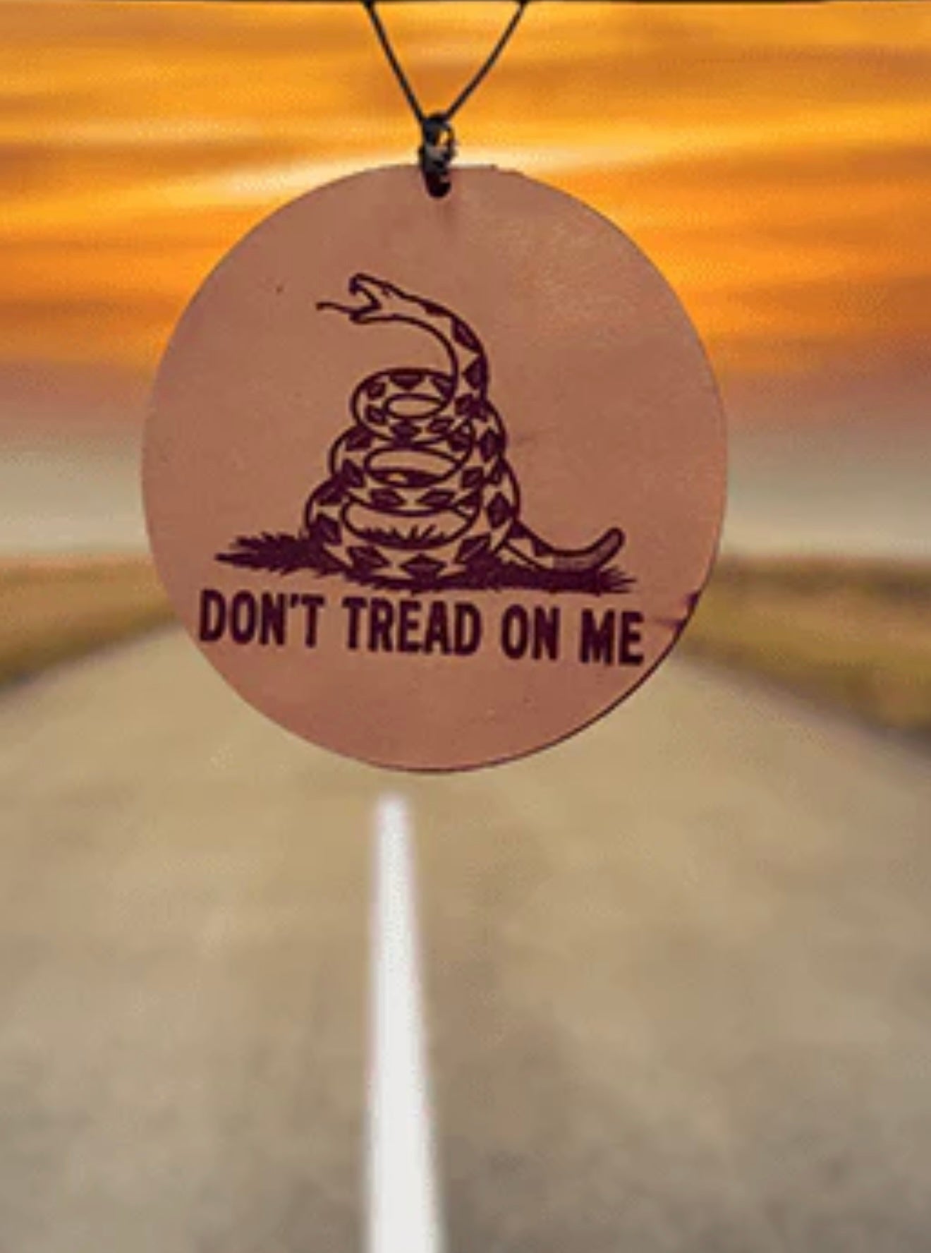 Don’t Tread On Me Leather Freshie