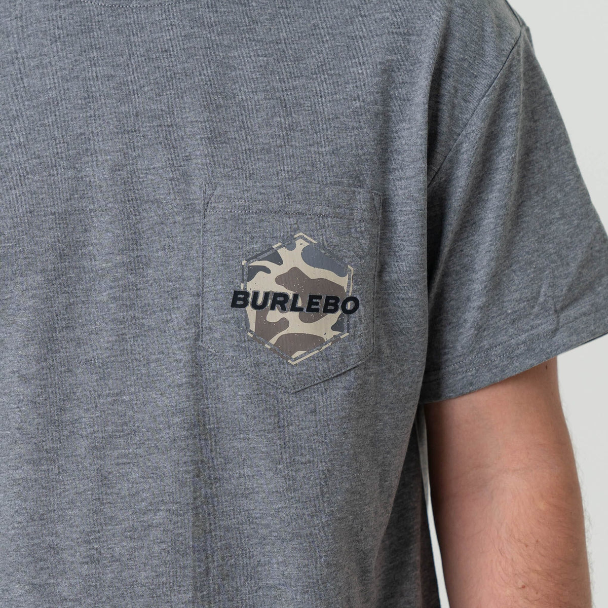 Rad Dad Burlebo Dark Heather Grey T shirt