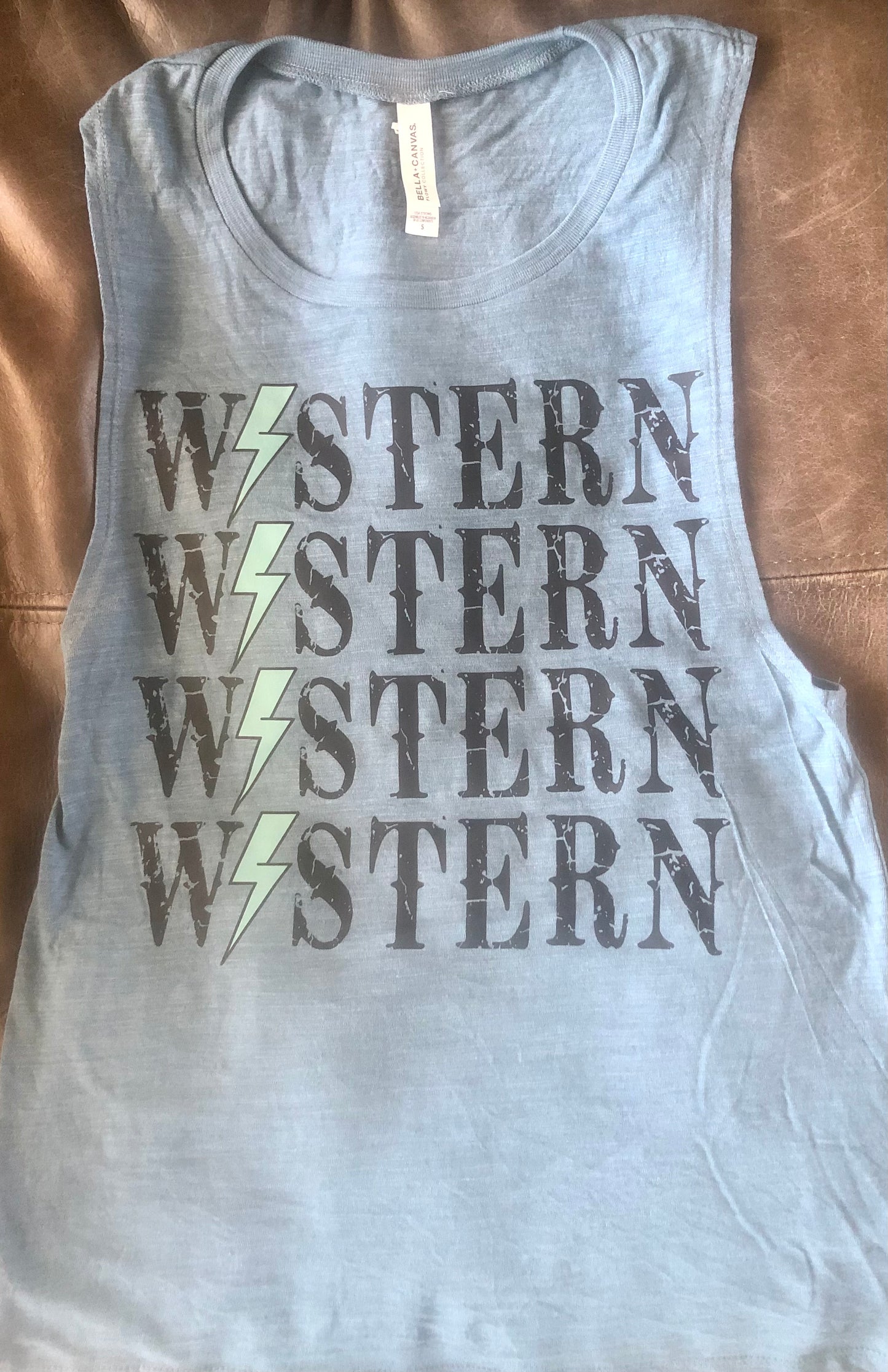 Western muscle tank