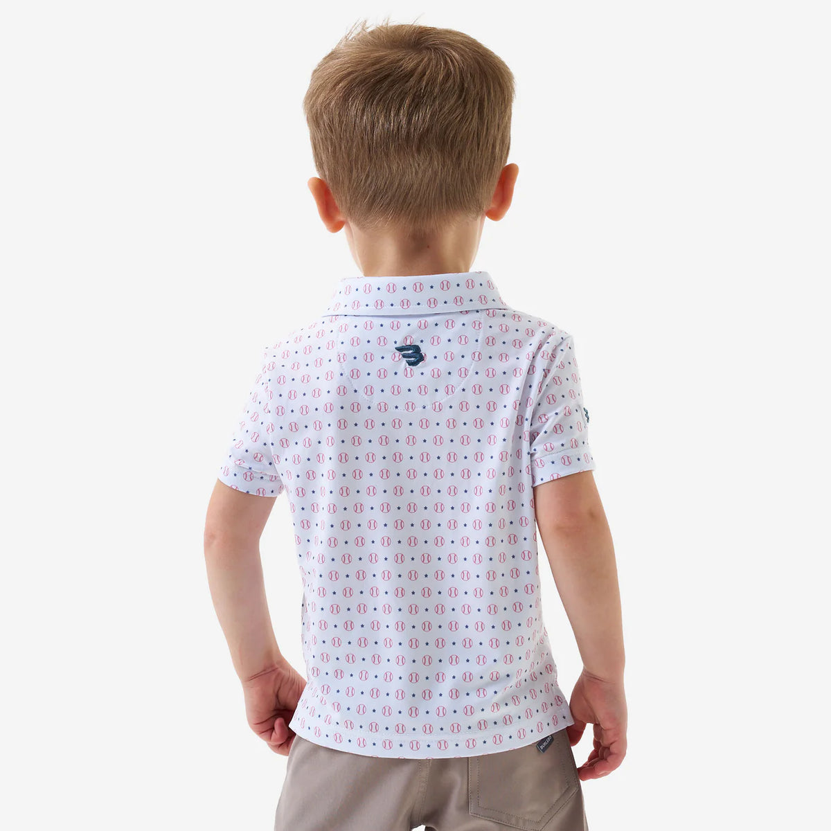 Baseball Youth Performance Polo Burlebo Fl