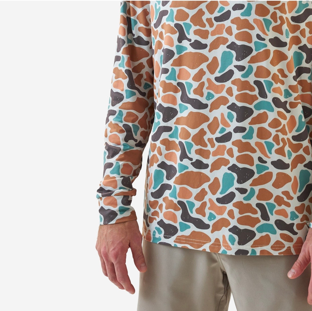 Bayside Camo Performance
Hoodie With UPF 50 Tx/ FI