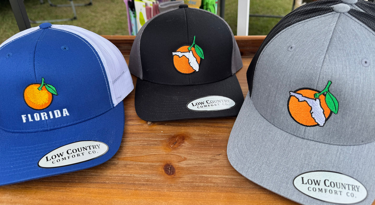Florida orange hats