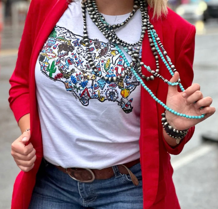 Iconic USA Tee πΊπΈ