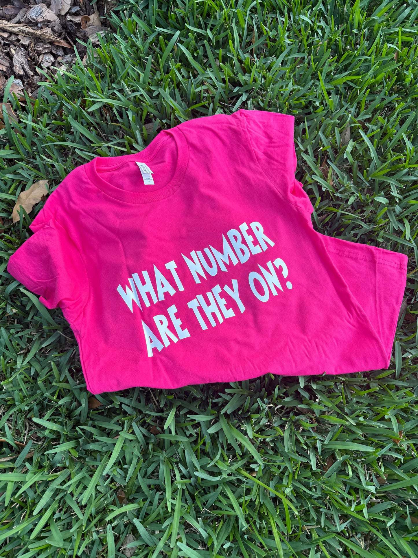 What number are they on? Tee
