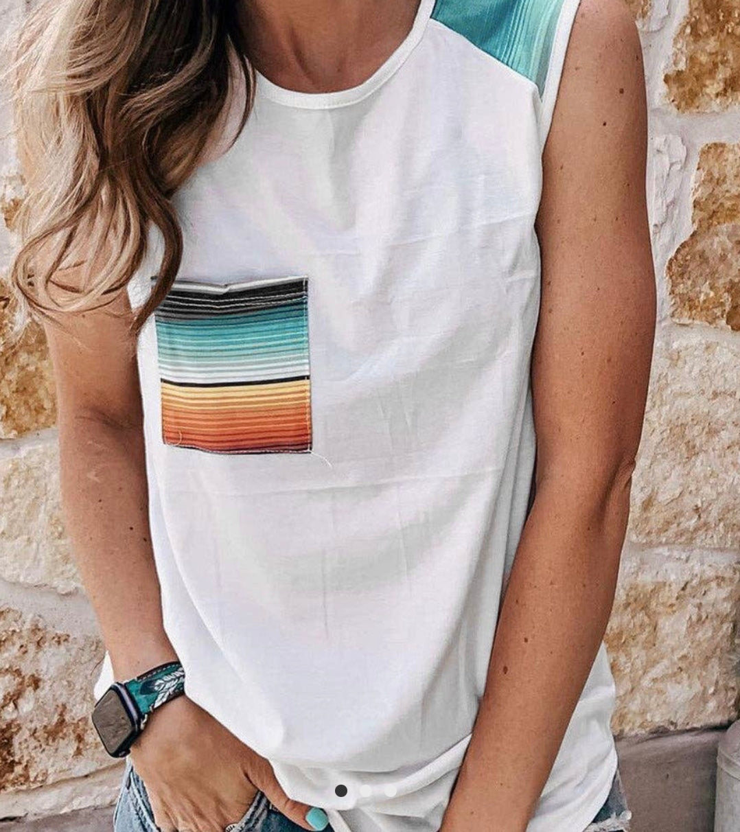 Serape pocket tank