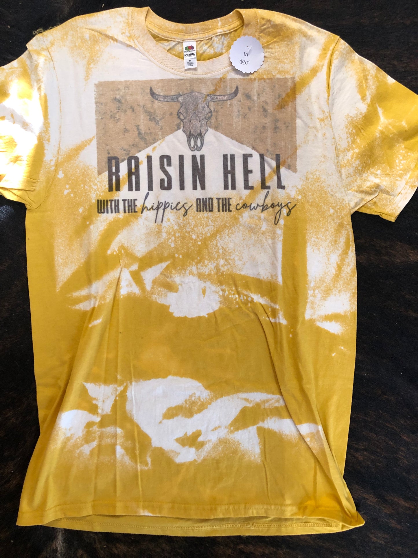 Raisin hell yellow leopard