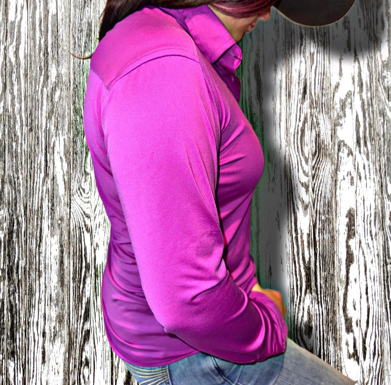 IF Branded Poppin Purple breathable pullover