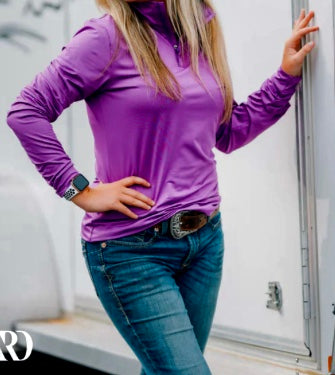 Ranch Dress’n Sun shirt Violet