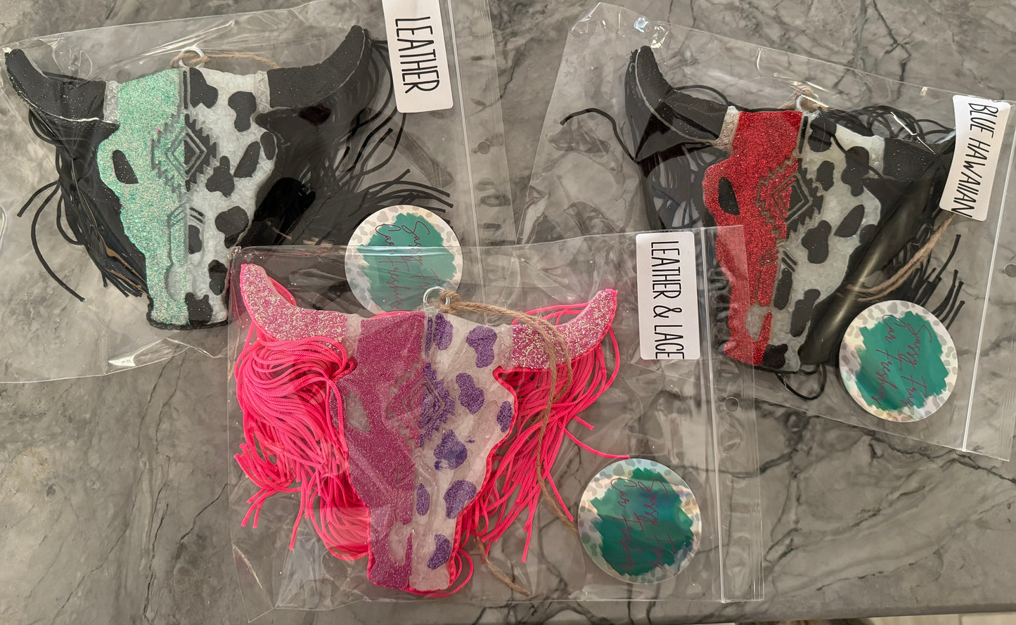 Skull fringe freshies