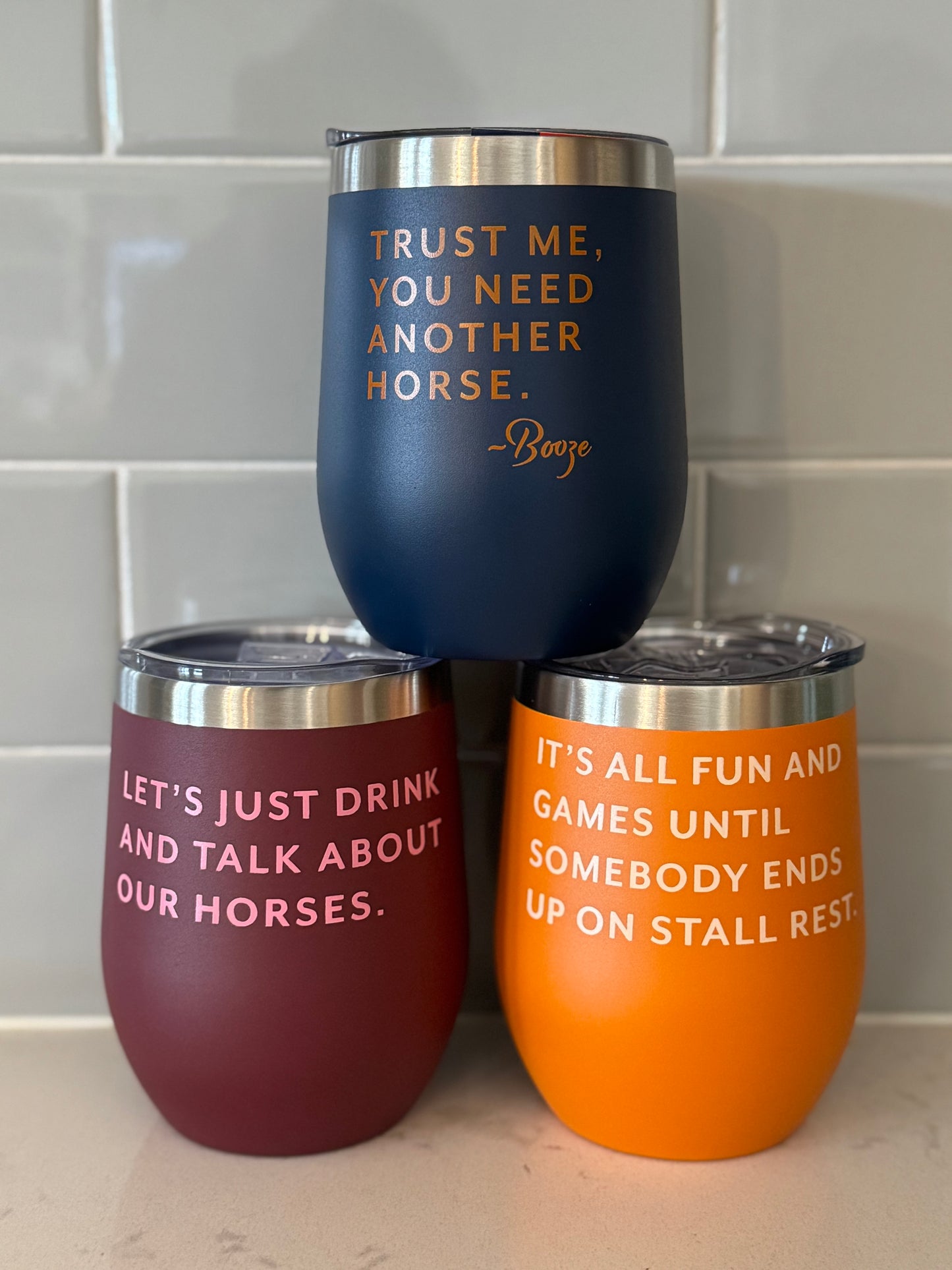 Wine tumblers