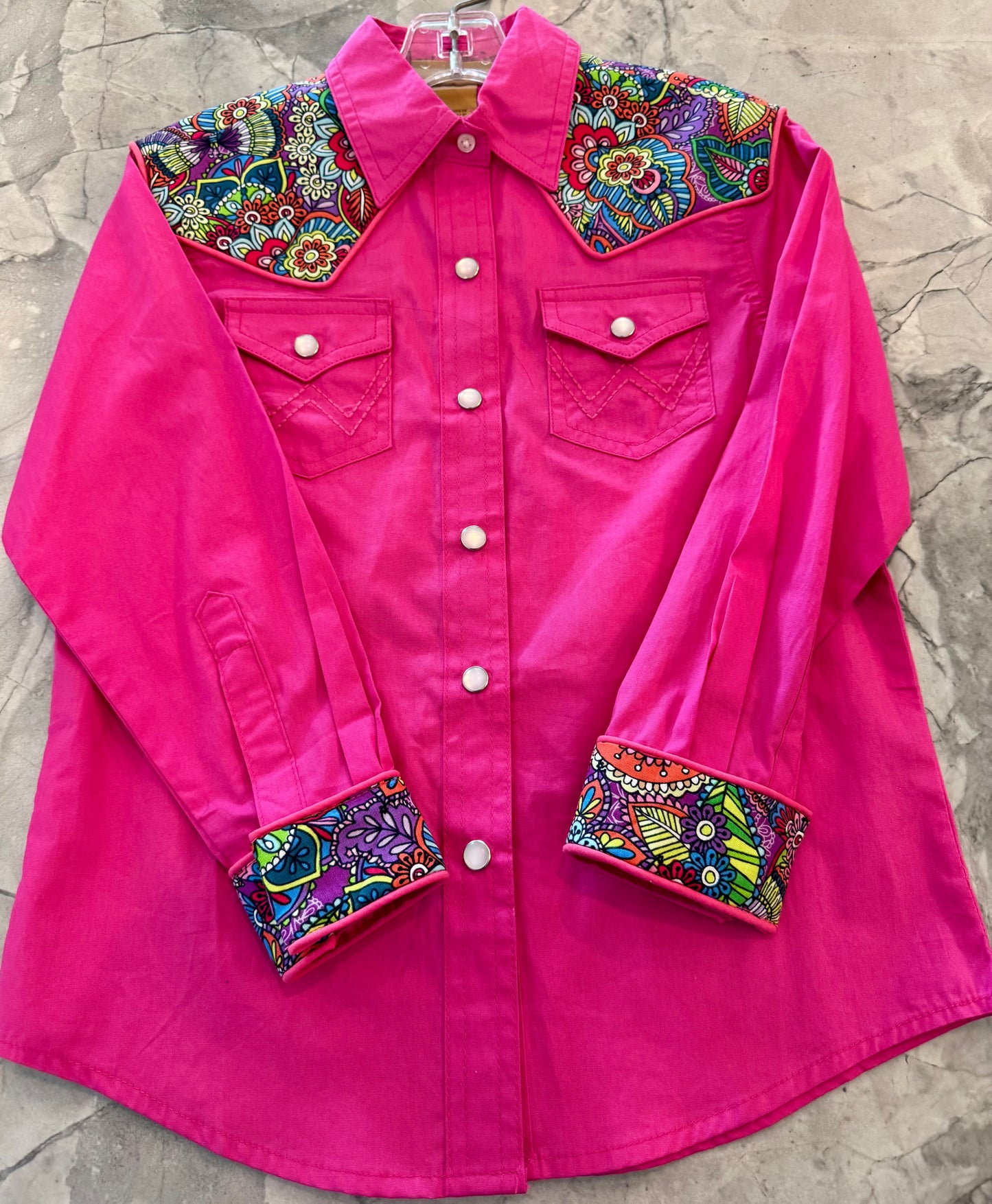 Dry Gulley Designs youth small pink floral