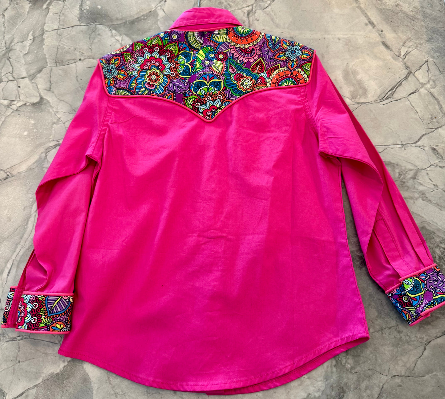Dry Gulley Designs youth small pink floral