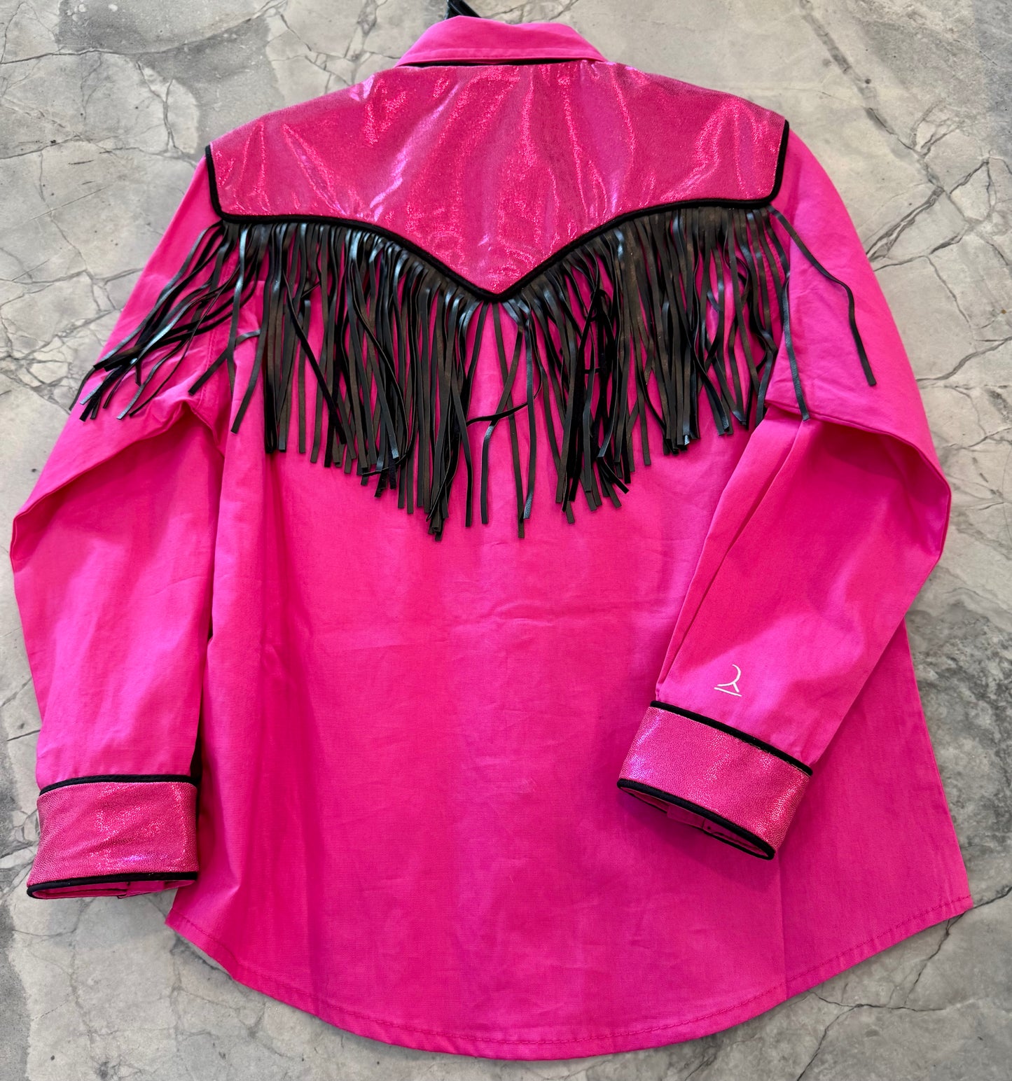 Dry Gulley designs youth small pink metallic