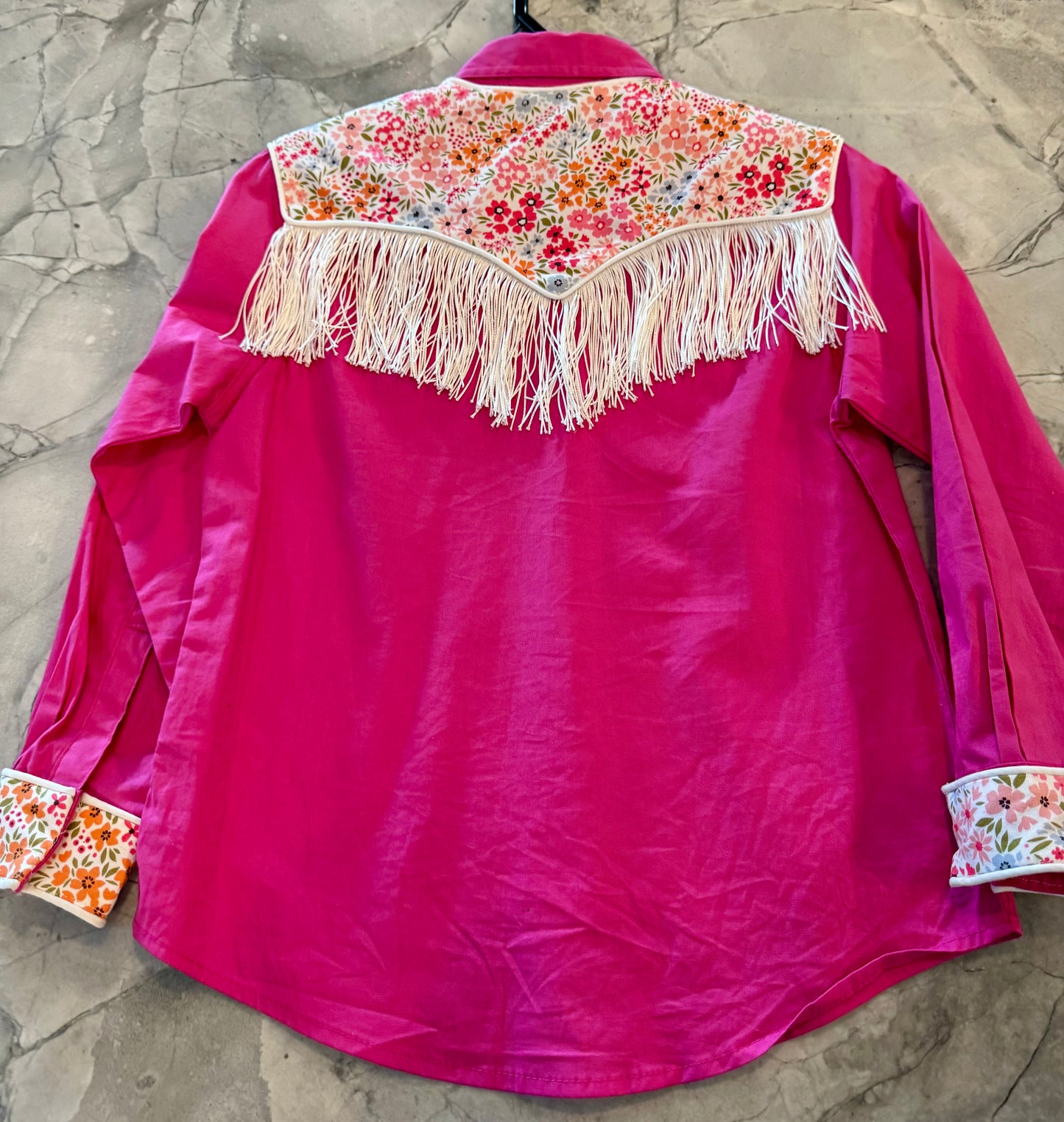 Dry Gulley youth medium pink floral