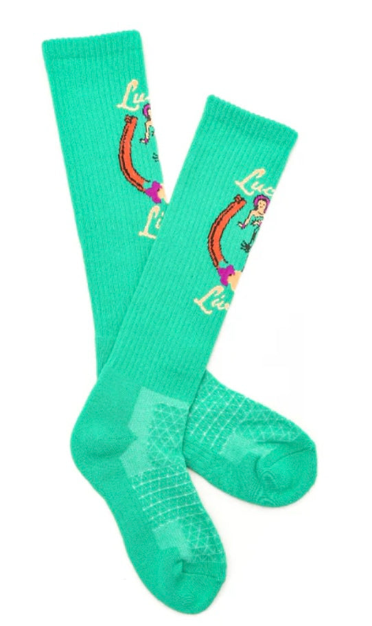 Luck Chuck lucky living socks