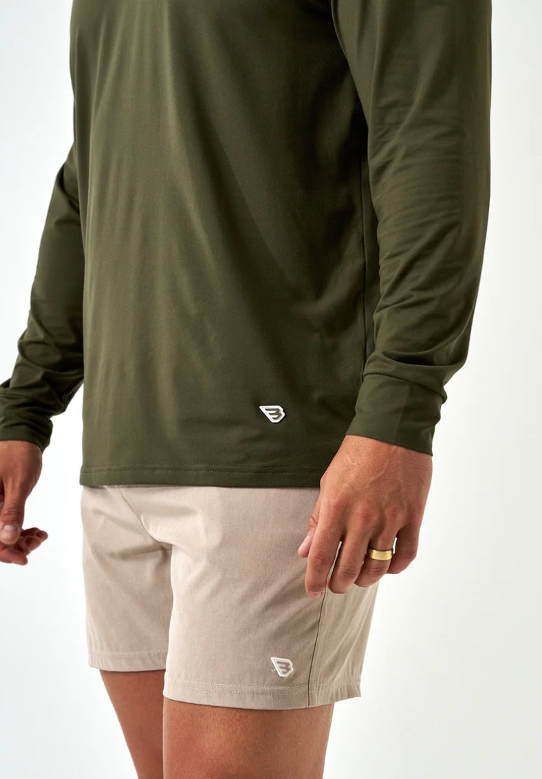 Burlebo Go to tee-Mallard Green Long Sleeve