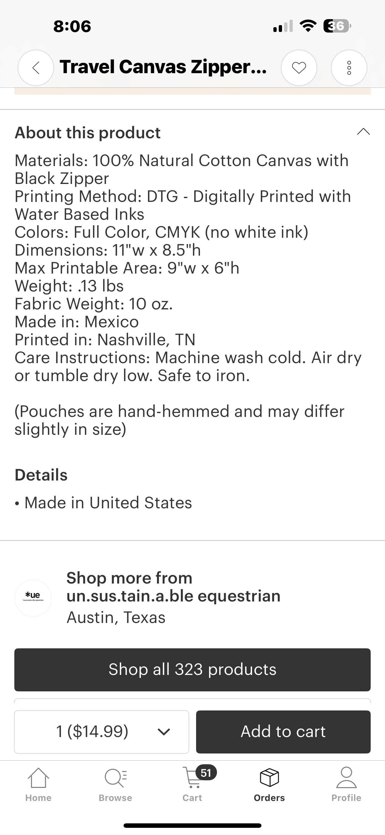 Used to have money now I have horses zipper pouch