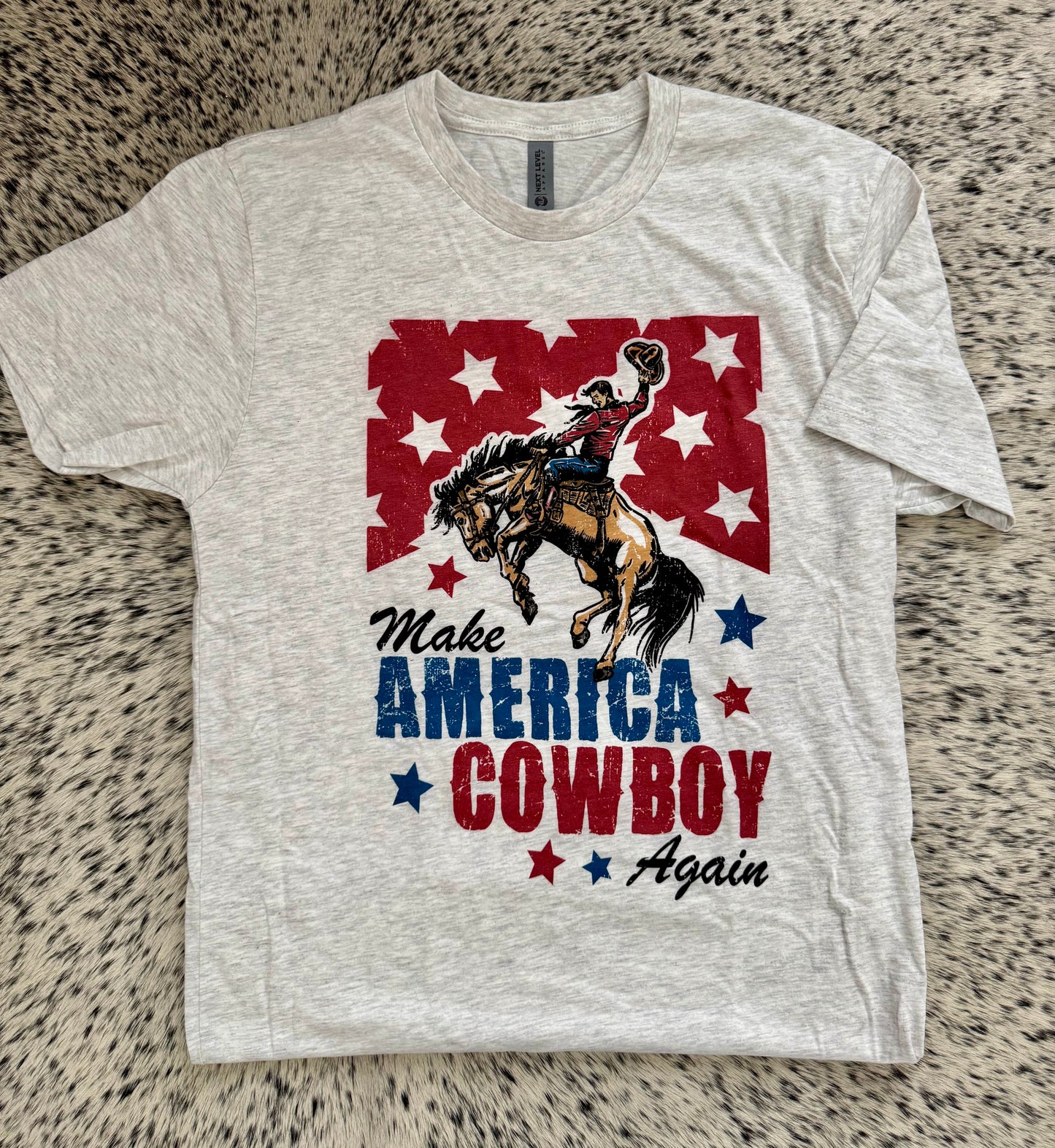 Make America Cowboy Again tee