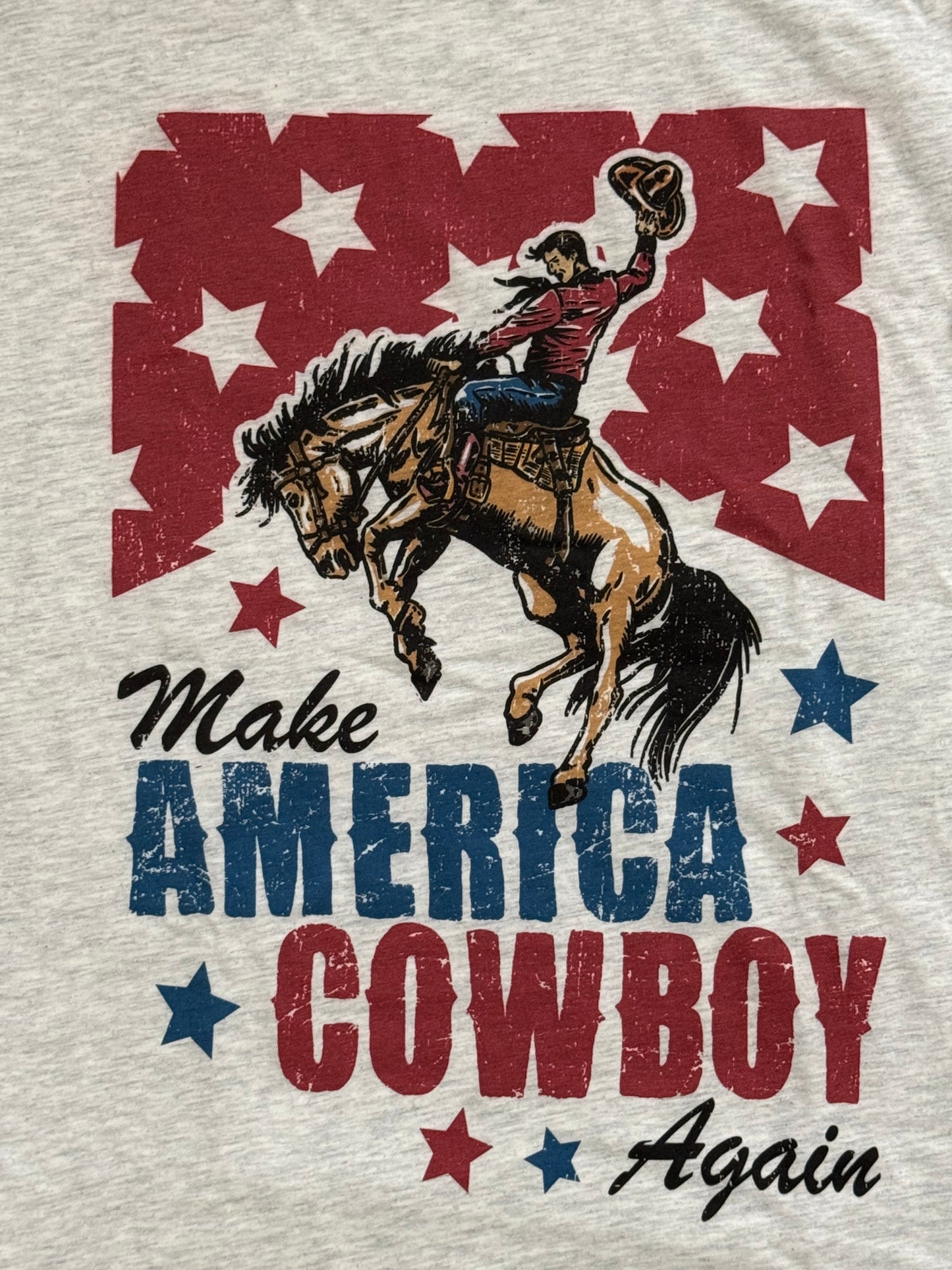 Make America Cowboy Again tee