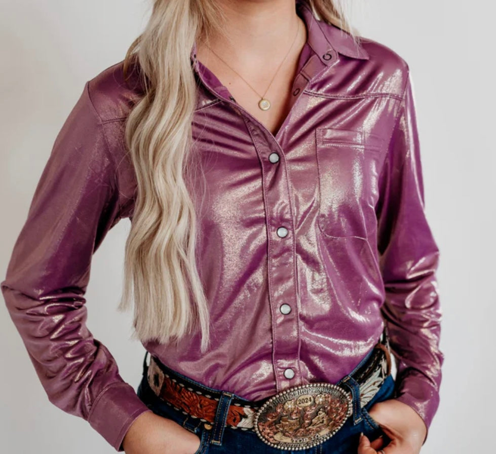 Youth Lilac Pearl snap