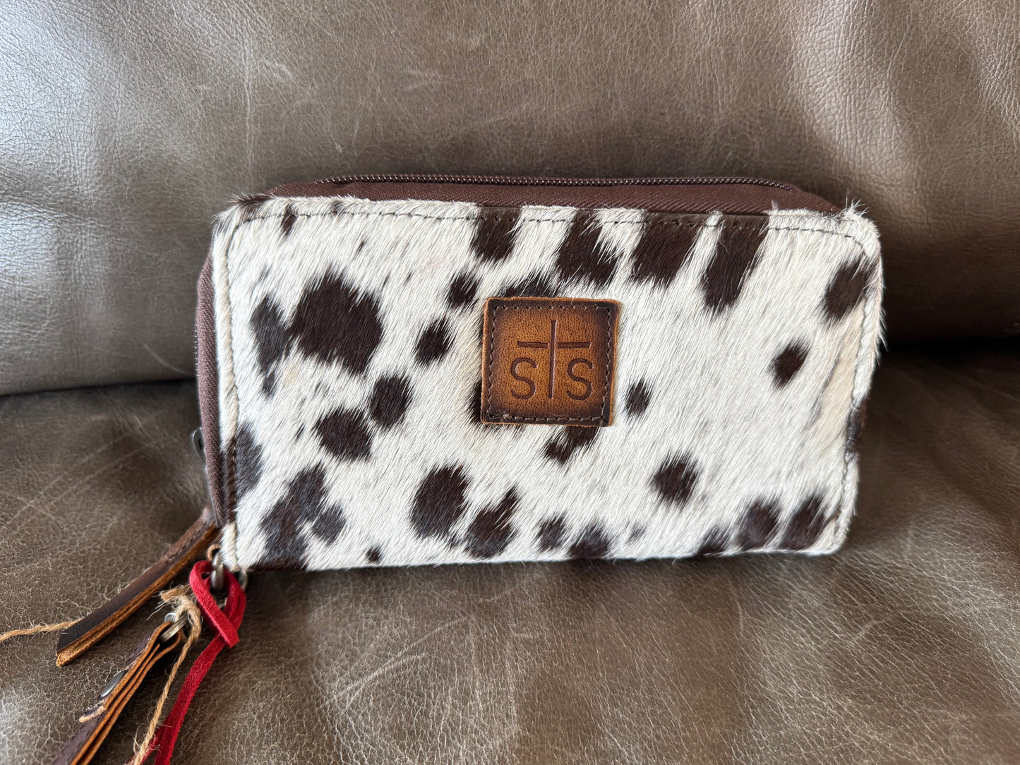 STS vaquero cowhide Kacy organizer