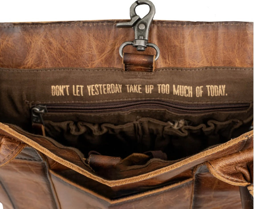 STS Vaquero cowhide tote