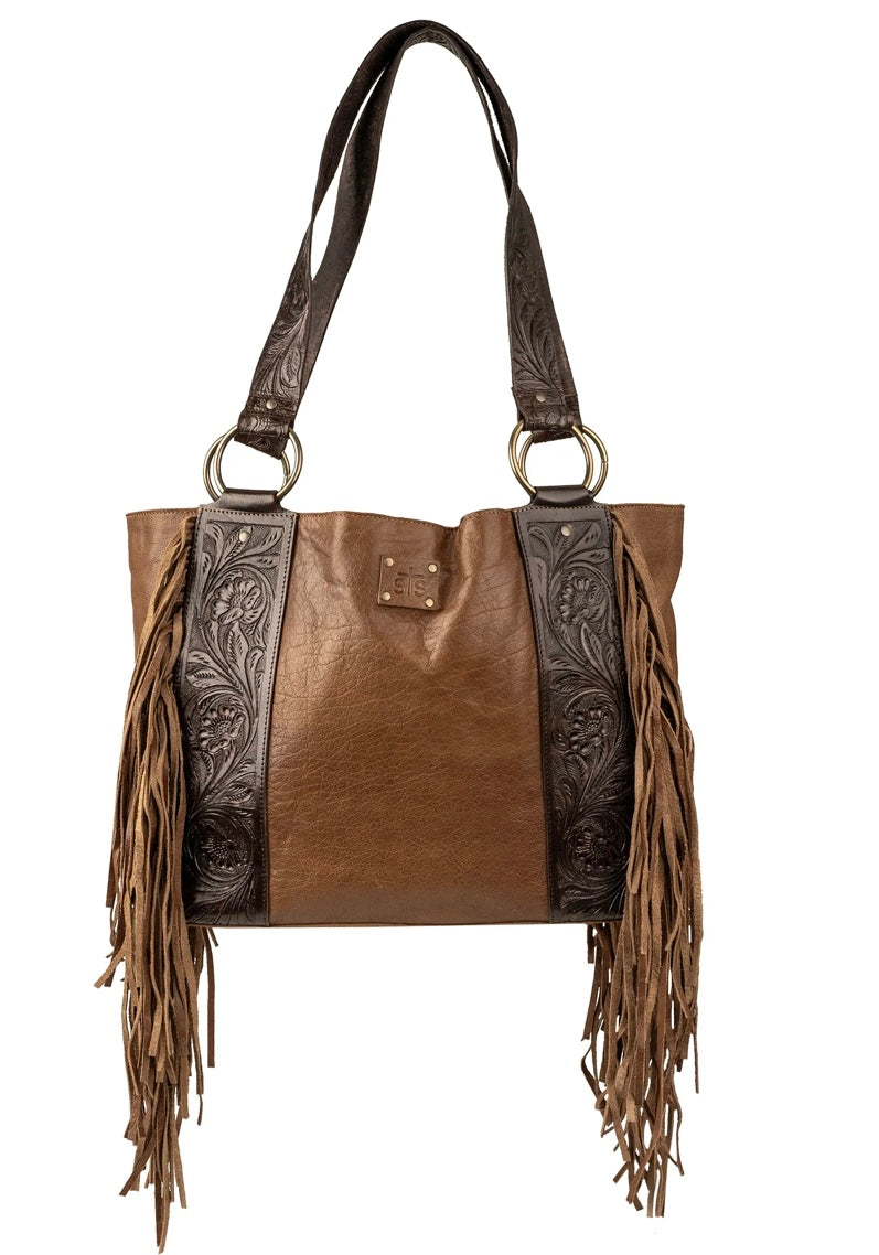 STS Boho Cowgirl large tote
