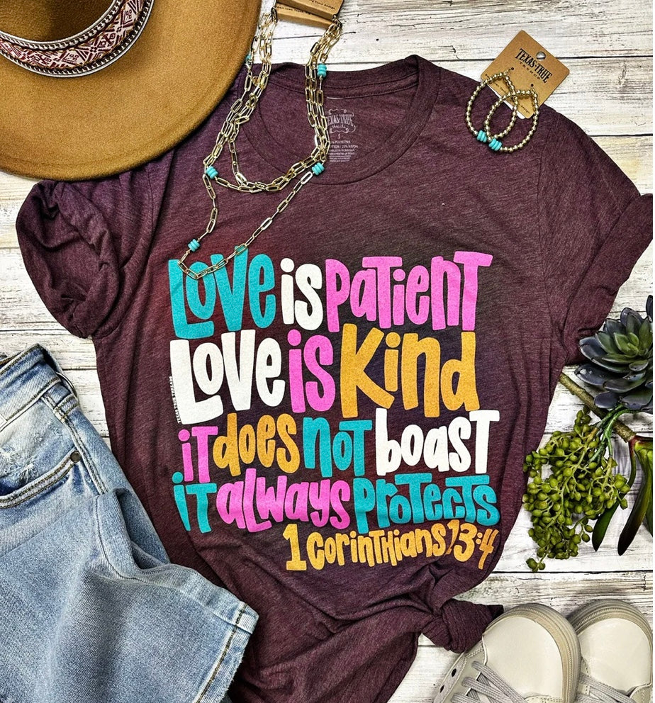 1 Corinthians 13:4 graphic