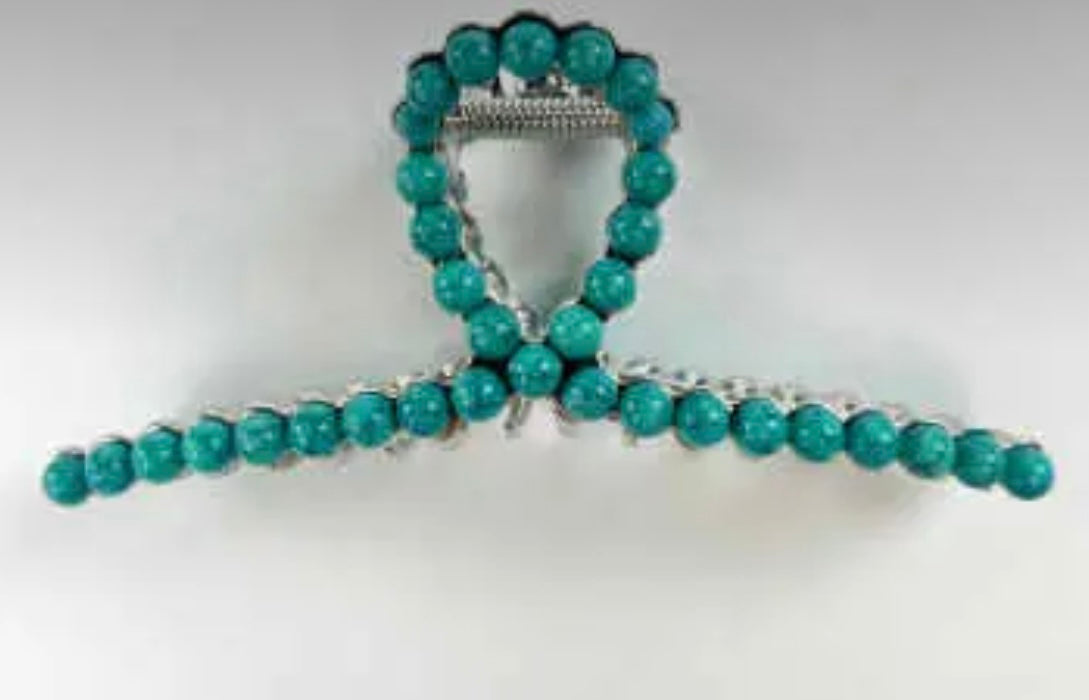 Turquoise stone claw