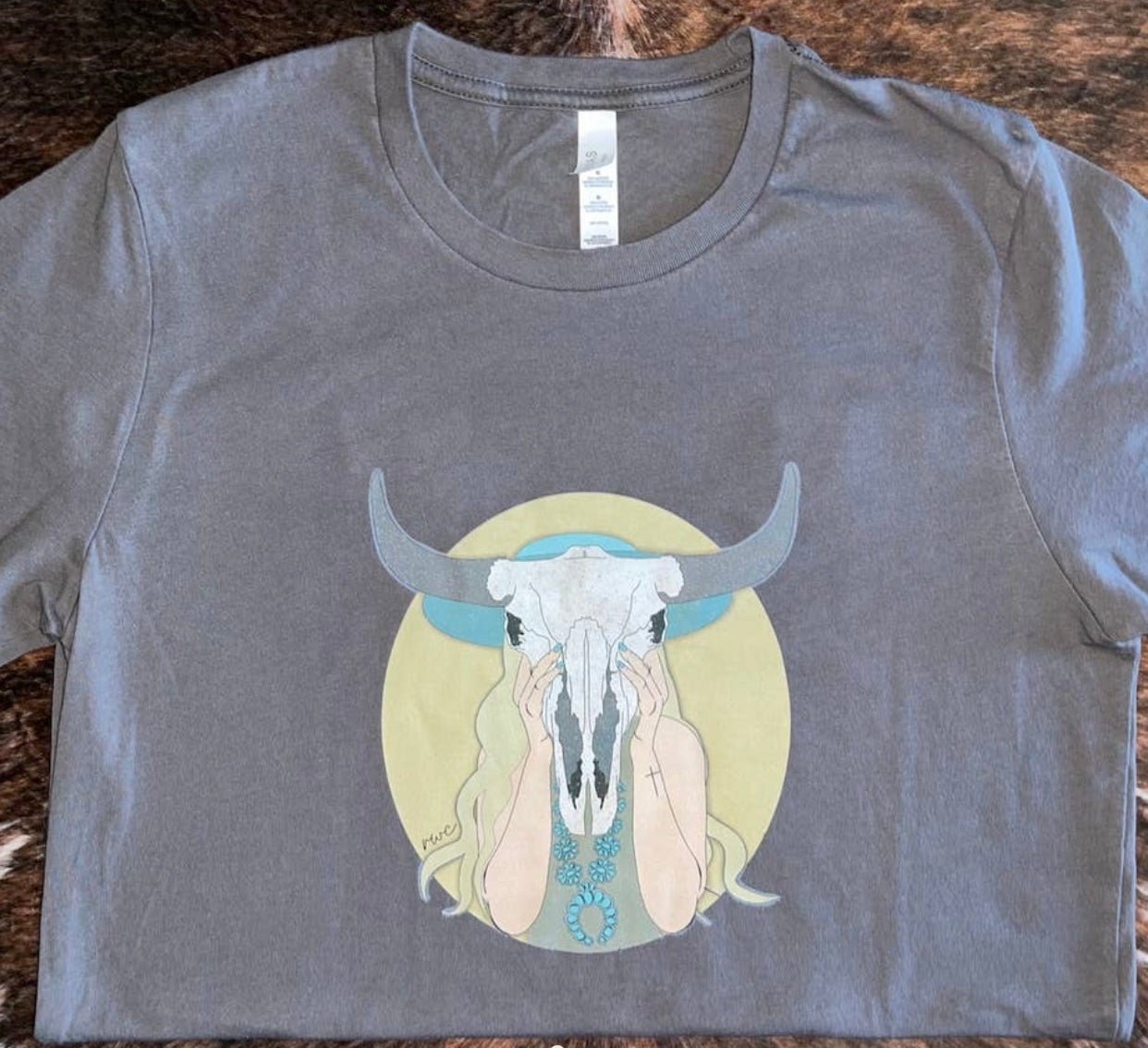 Buffalo Rider Blonde Graphic