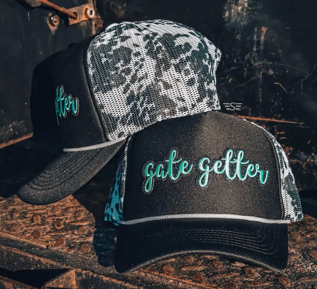 Gate Getter cow print