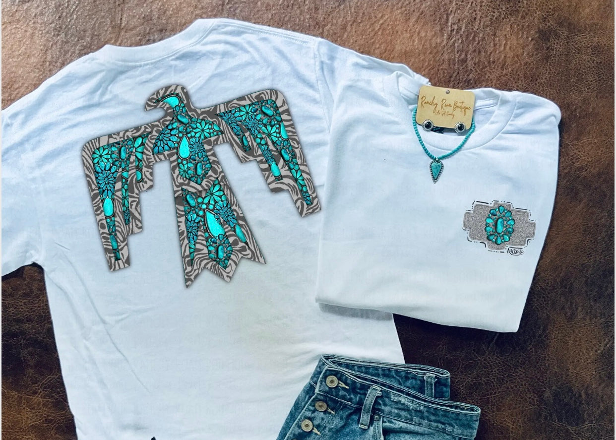 Turquoise Thunderbird