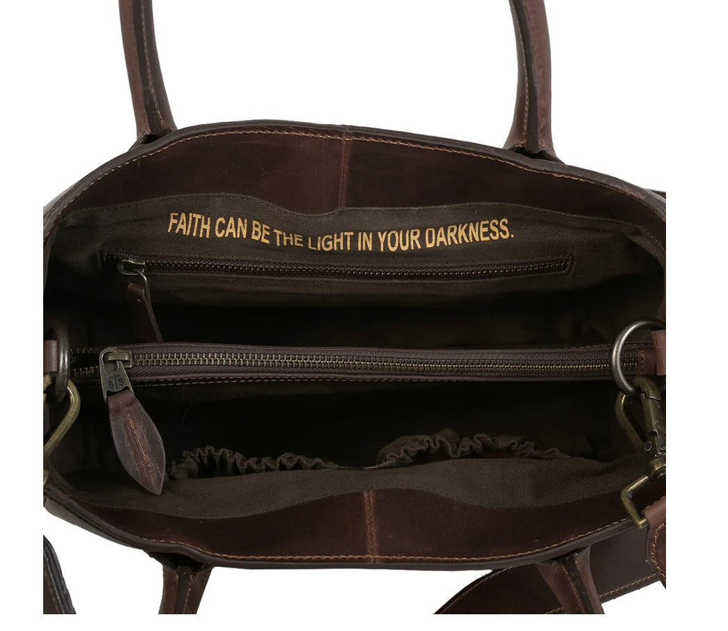 STS Basic Bliss Chocolate Satchel