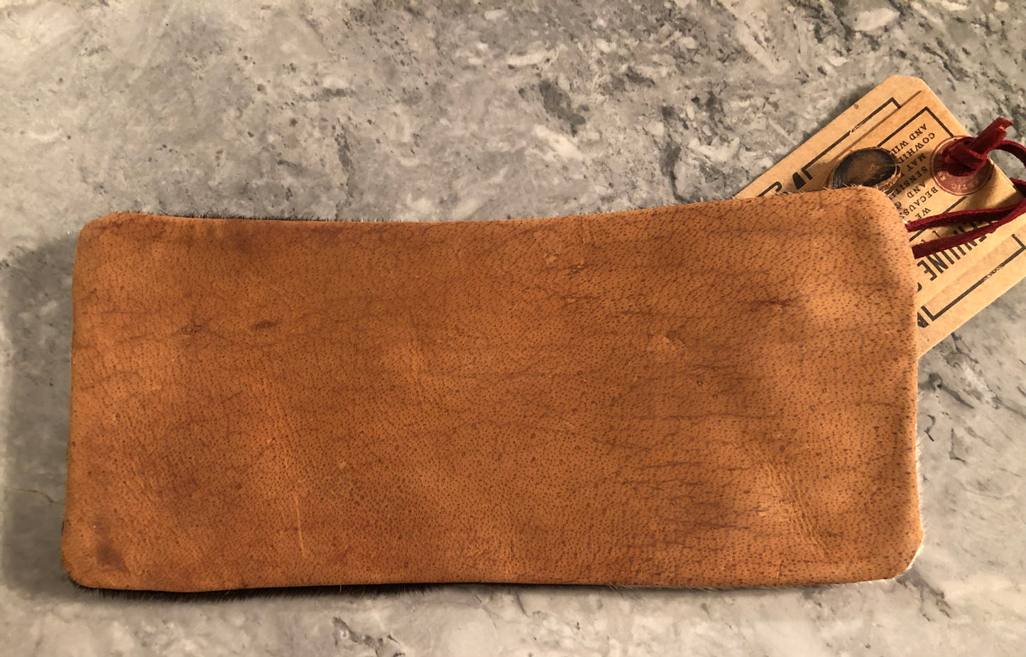 STS cowhide pencil case