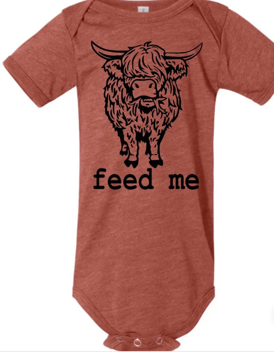 Feed me onesie