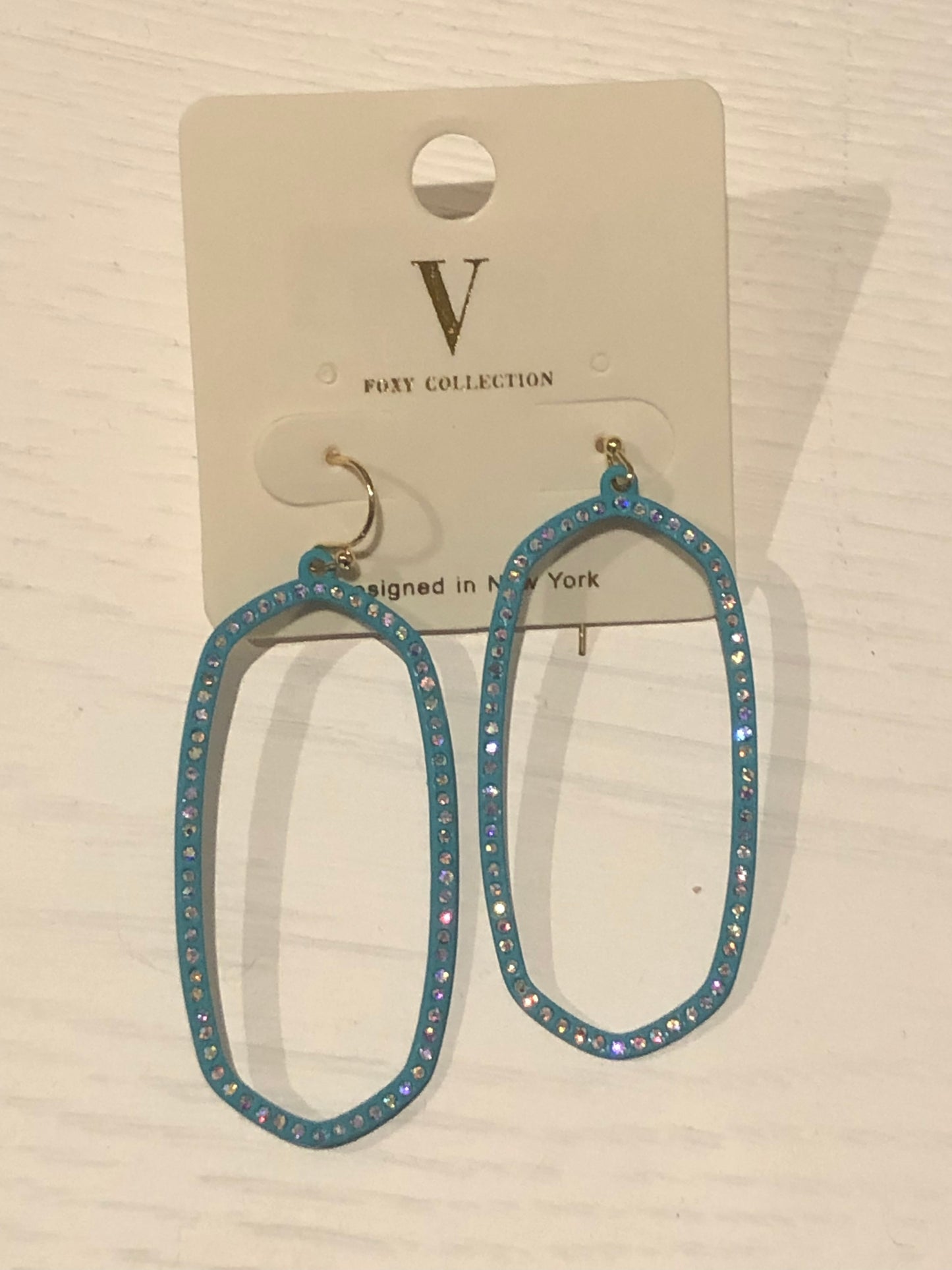 Rhinestones are a girls best friend earrings