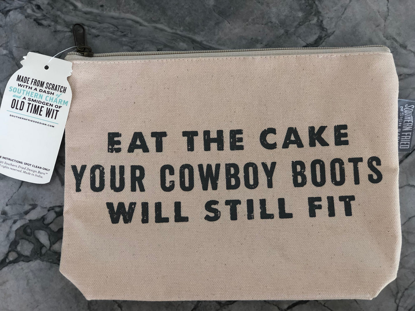 Southern Fried zipper pouch