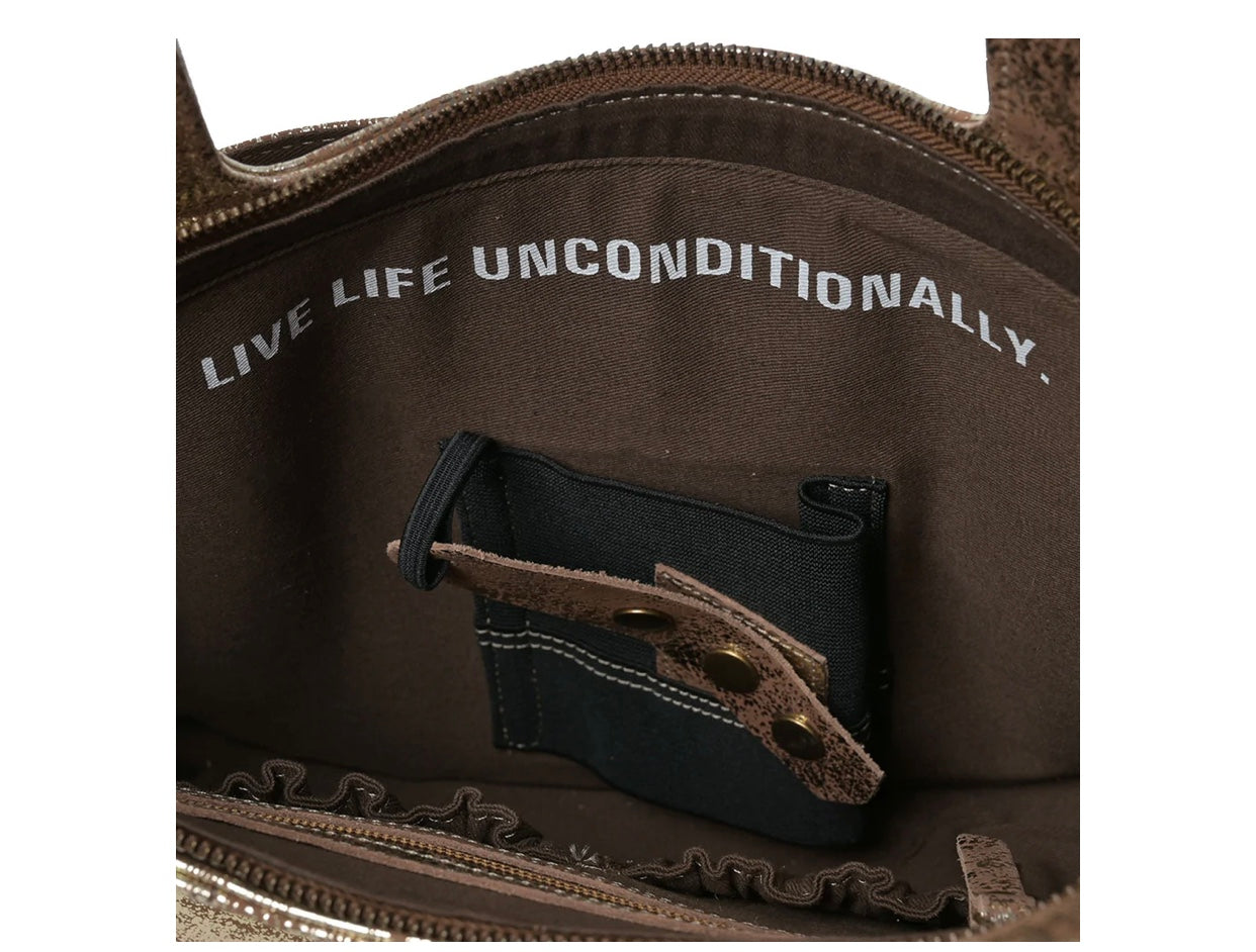 Flaxen roan Dolly purse