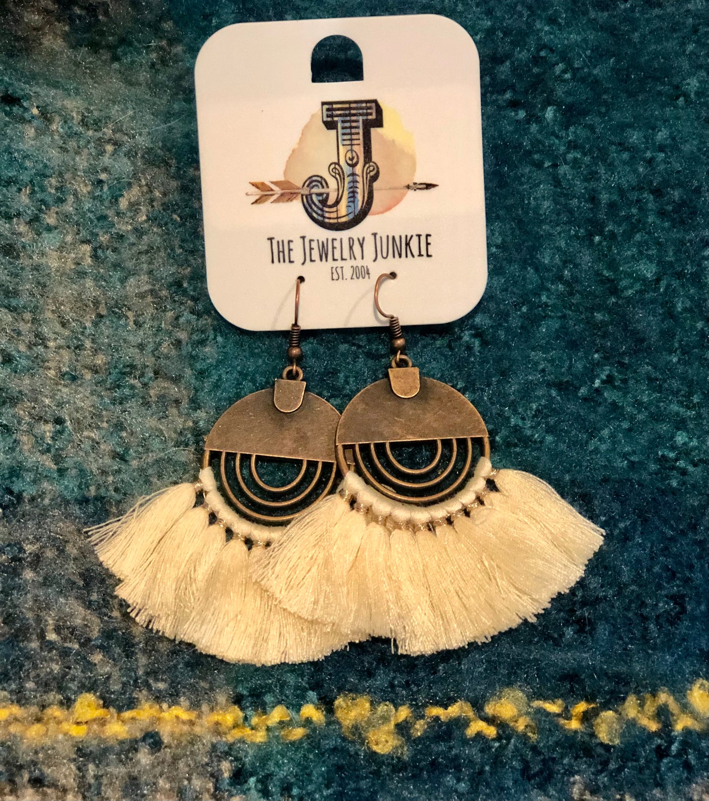 Fan Tassel Earrings