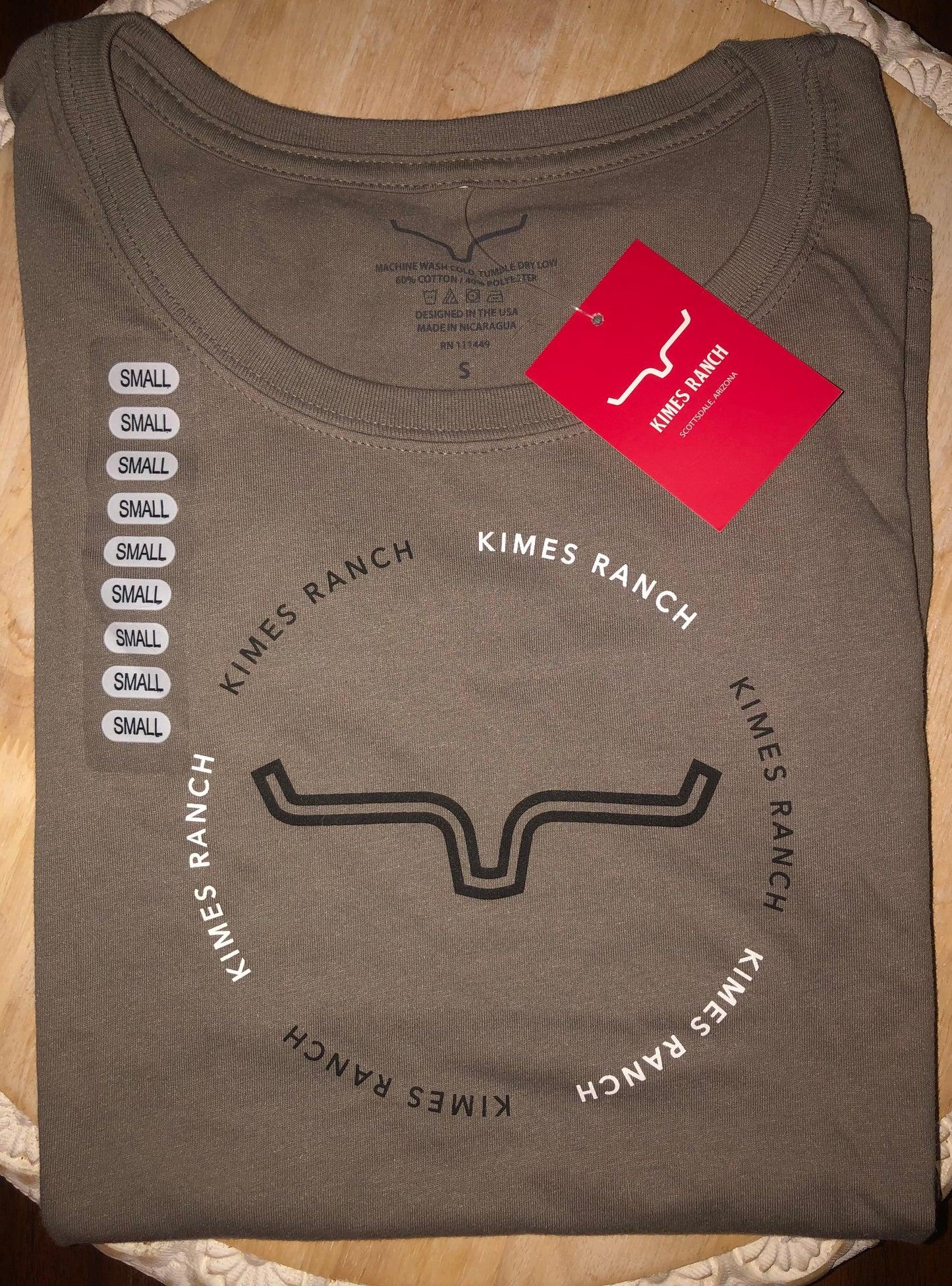 Kimes Ranch circular repeat tee