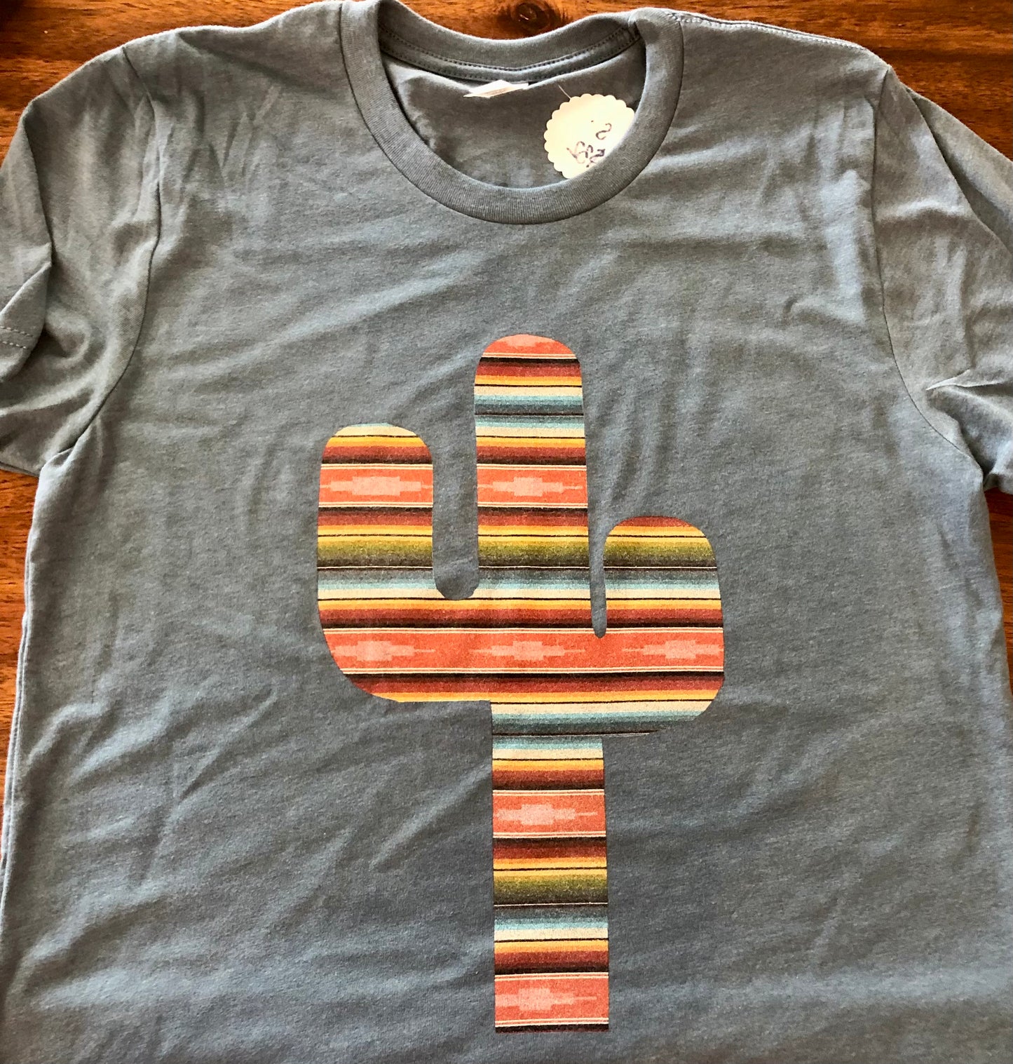 Serape Cactus graphic tee