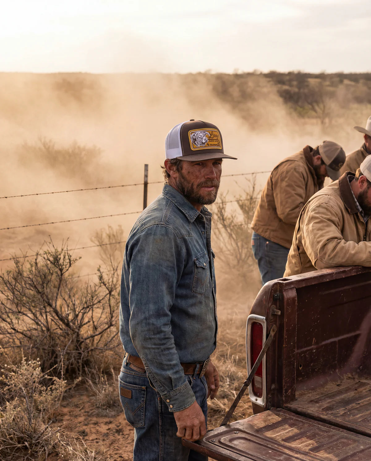 Lazy J Ranch Dust Storm Classic Five Panel Trucker Hat