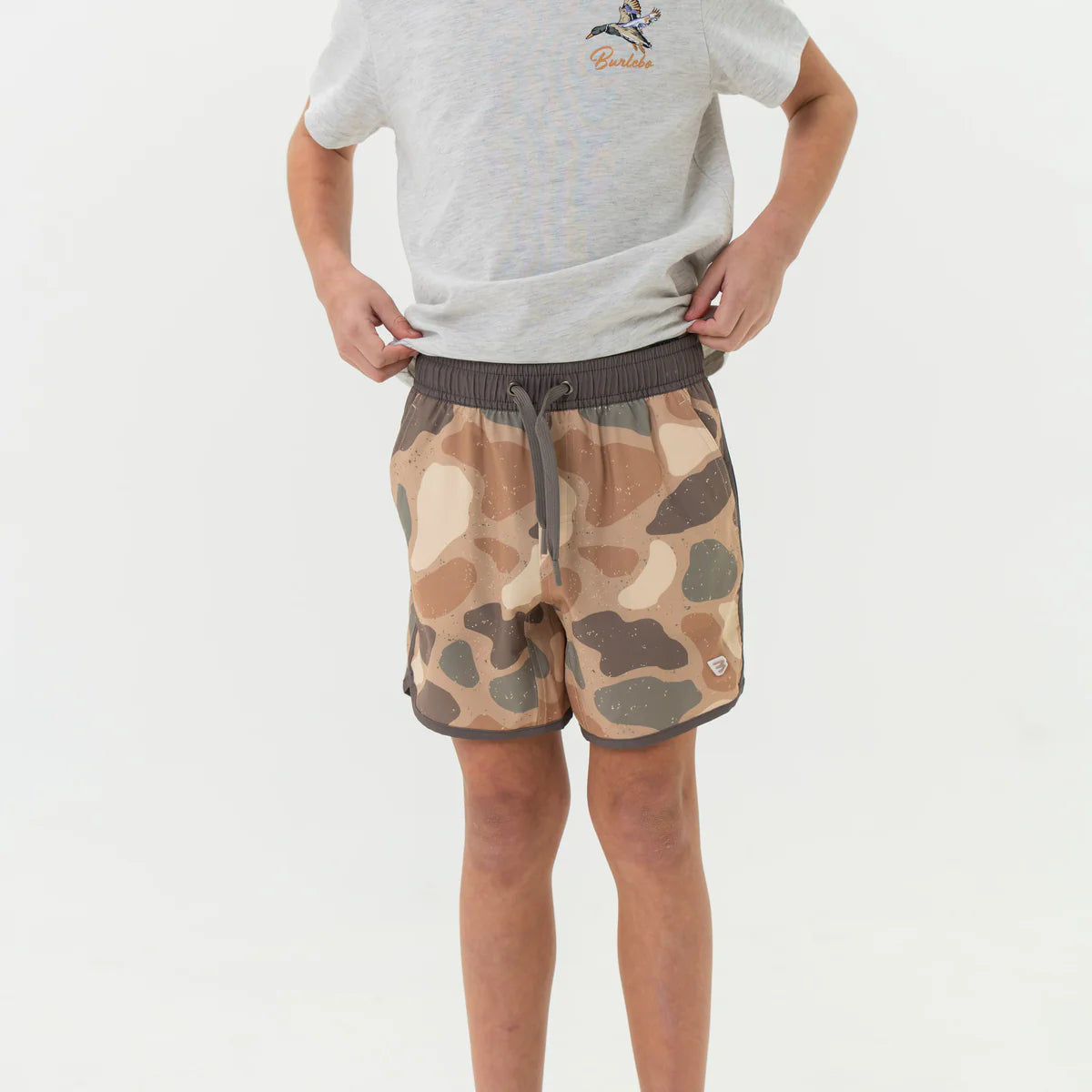 Jumbo Pintail Youth Swim Trunks Burlebo Tx