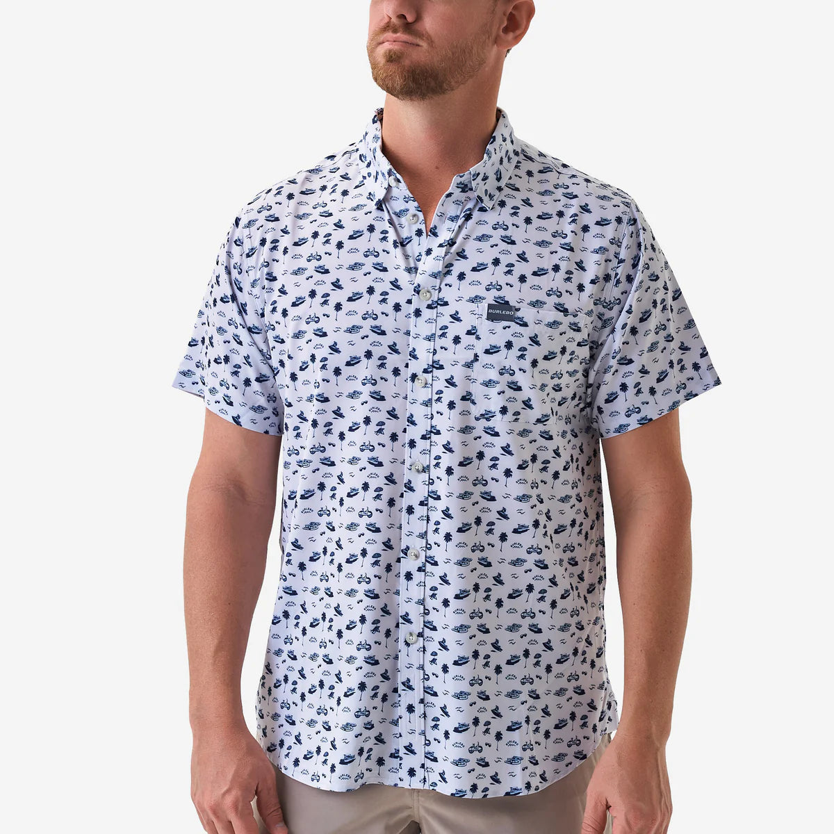 Out West Cream Burlebo
Performance Button Up Fl/Tx