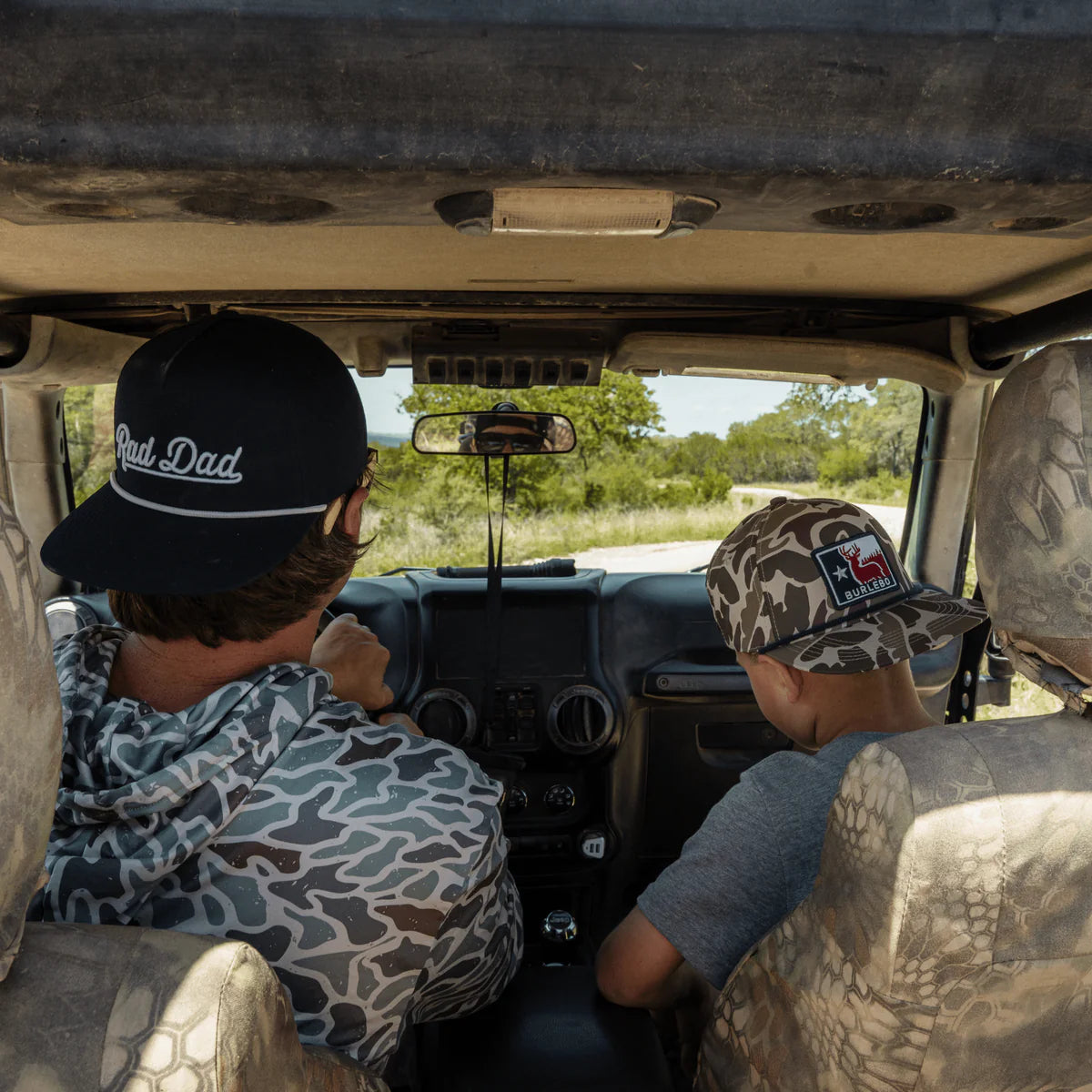 Retro Duck Camo Burlebo Performance Hoodie With UPF 50 Protection