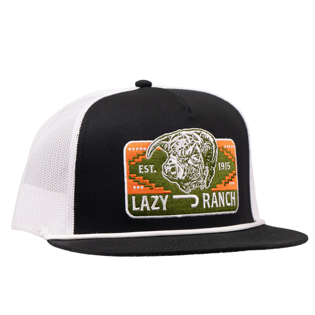 Lazy J Ranchwear Presidio Classic Rope Trucker Hat