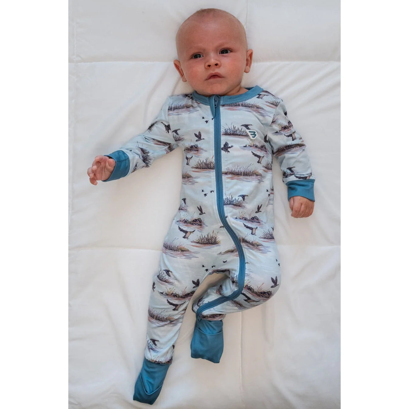 Duck Hunt Burlebo Baby Zip Up