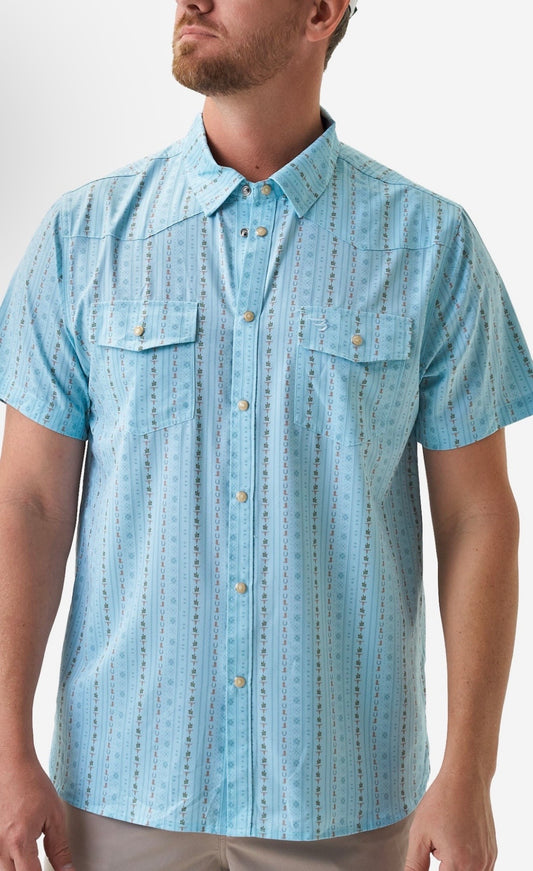 Ranch Blue Jean Performance
Western Pearl Snap Shirt
Burlebo Fl/ Tx