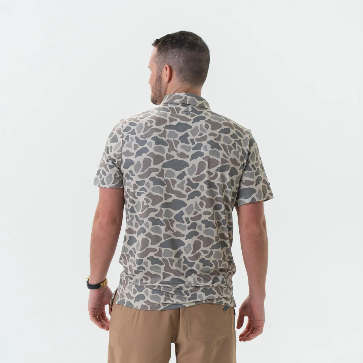 Classics Deer Camo Burlebo Performance Polo