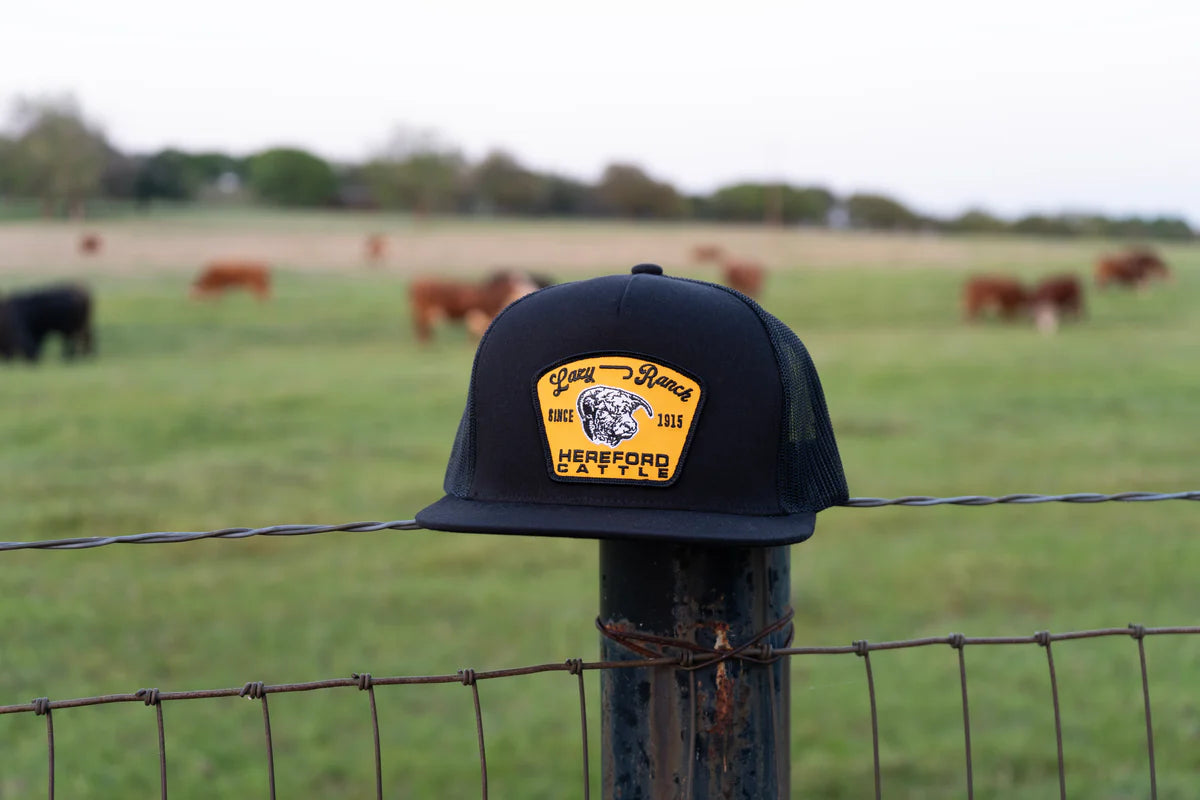 LAZY J RANCH BLACK GOLD
HOT SHOT CLASSIC FIVE
PANEL TRUCKER HAT
